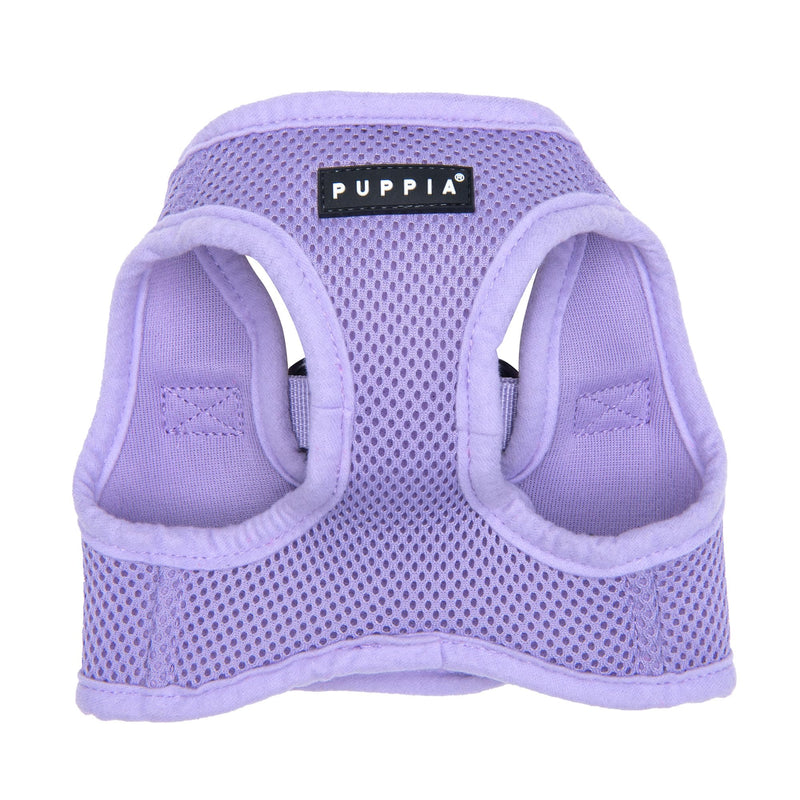 Puppia Soft Vest Dog Harness Step-in Padded Mesh No Choke No Pull Comfortable Walking Running Training for Small Medium Large Dogs, Violet, Large