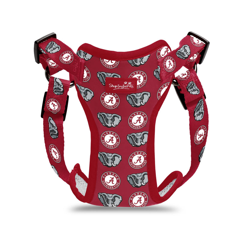 Alabama Crimson Tide Step-in Dog Harness | NCAA Officially Licensed | Adjustable, Comfortable, Sturdy and Long Lasting - Great Gift Idea! (Medium) Alabama Crimson Tide Medium - PawsPlanet Australia
