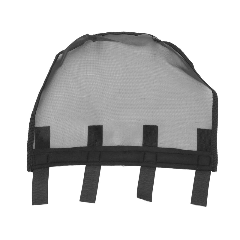 Horse Breathable Nose Fine Mesh Net Plastic Black Nose Mask for Horses with Allergies or Respiratory Problems - PawsPlanet Australia