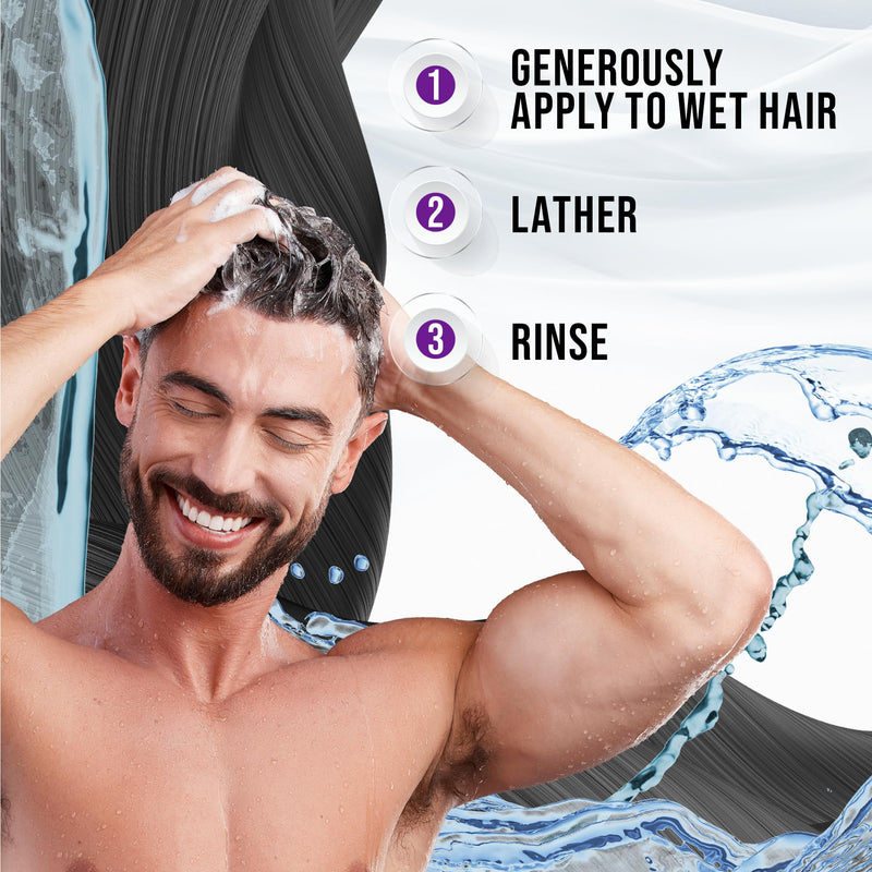 Lavender Horse Shampoo for Human Use for Dark Tones – As Seen on Shark Tank – Gentle, Hydrating, Paraben-Free Sensitive Scalp Shampoo for Hair Growth & Strengthening, 16.9 Fl Oz, 1-Pack 16.9 Fl Oz (Pack of 1)