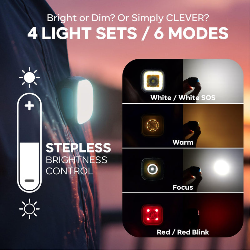 Dog Collar Light (1 Pack), Powerful 500 Lumens Dog Lights for Night Walking, New Generation Rechargeable Reflective Dog Light - Dog Hiking Gear - PawsPlanet Australia
