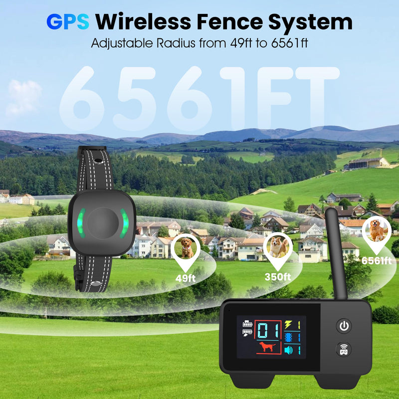 RPZ Wireless Fence for Dogs 1pcs