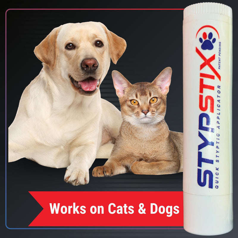 – Dog Nail Bleeding Stopper Applicator | Quick Styptic Tool | Stop Pet Bleeding, Easy Grooming | Safe Animal Care & Protection | Easy Dog Nail Bleed Treatment (Single) Single
