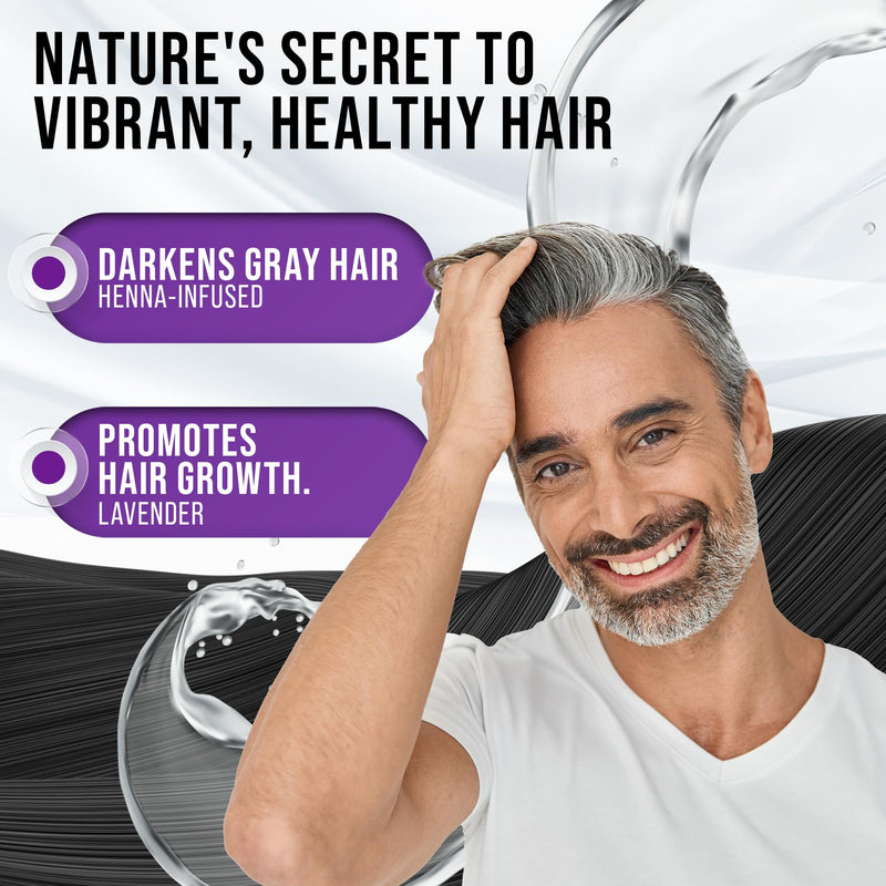 Lavender Horse Shampoo for Human Use for Dark Tones – As Seen on Shark Tank – Gentle, Hydrating, Paraben-Free Sensitive Scalp Shampoo for Hair Growth & Strengthening, 16.9 Fl Oz, 1-Pack 16.9 Fl Oz (Pack of 1)