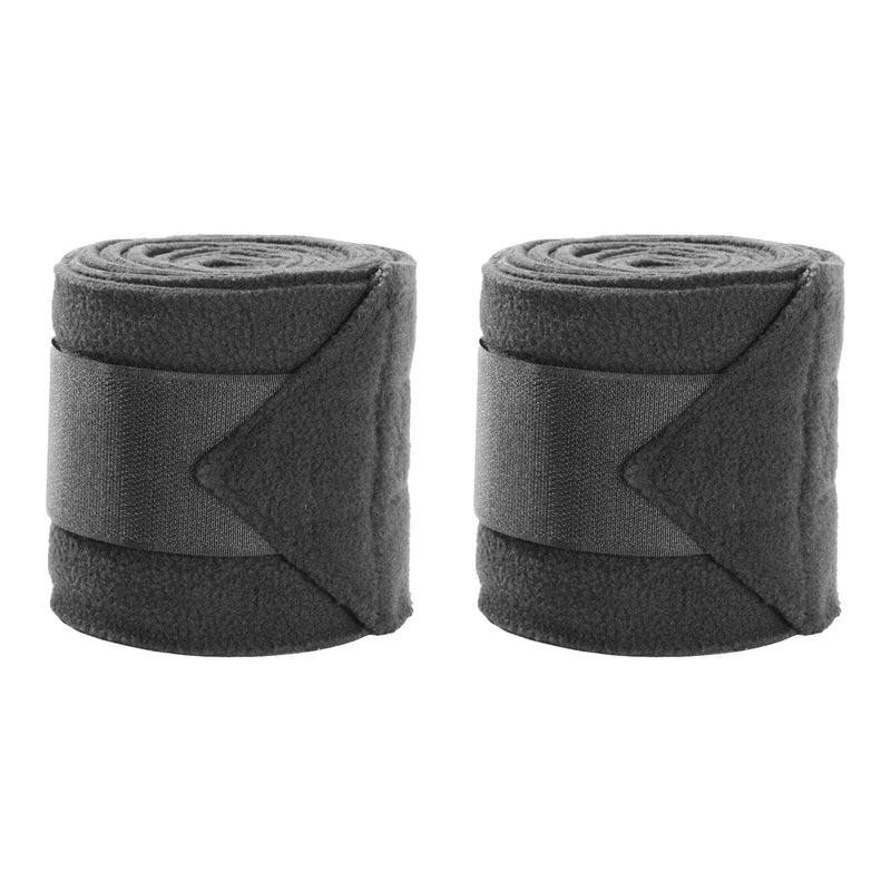 Horse Leg Bandages Professional Horse Standing Wraps Set of 2 for Equine Leg Protection, Support & Recovery, Secure & Easy to Use, Black