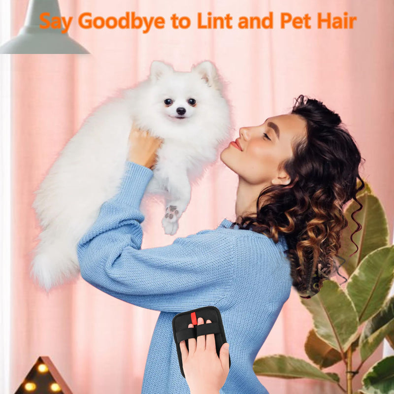 Pet Hair Removal Glove，Static Electricity Grooming Mitt Tool for Dogs & Cats - Remove Fur from Pets, Furniture, Car Seats， Clothing and Sofas 1 pcs - PawsPlanet Australia