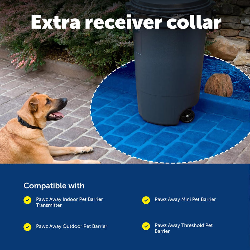 PetSafe Pawz Away Extra Receiver Collar - Waterproof Receiver Collar - Pet-Proofing System for Dogs & Cats - Additional Receiver Collar - System Sold Separately - PawsPlanet Australia