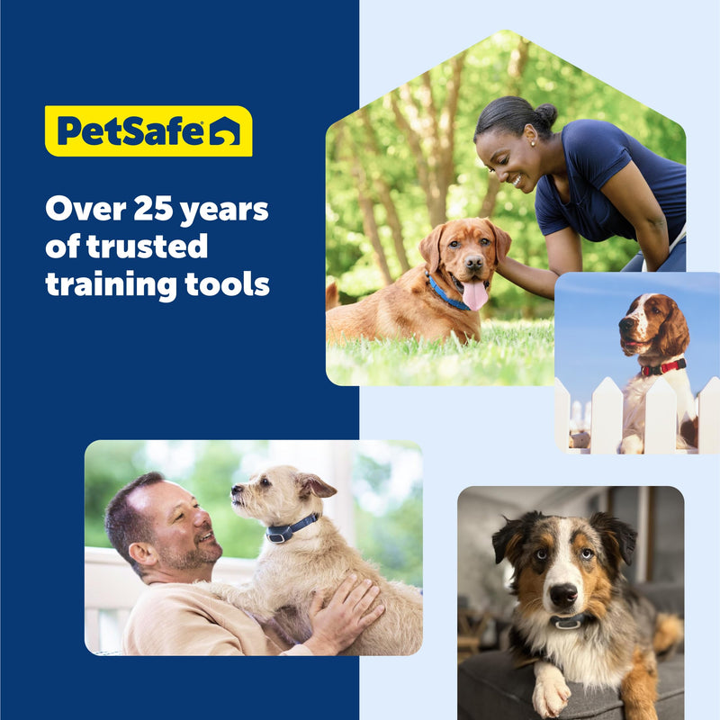 PetSafe Audible Bark Collar - Discourages Excessive Barking - SoundBurst Technology - Waterproof Design - Rechargeable Battery - Fits Dogs Over 8 lbs - Indoor & Outdoor Use