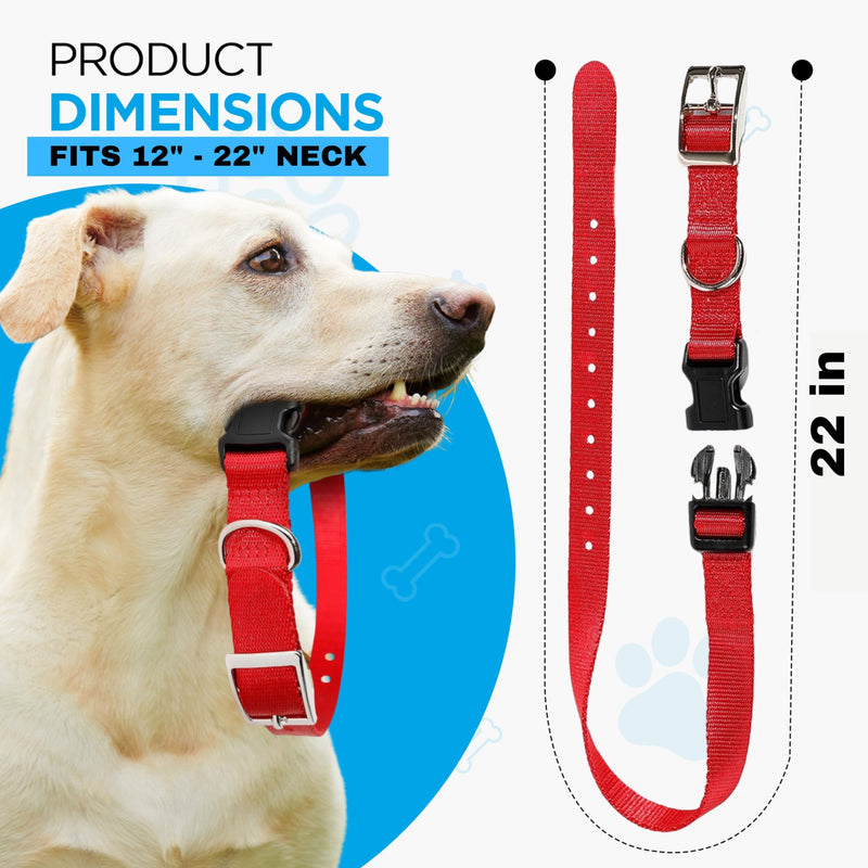 e-Collar Replacement Strap - Shock & Fence Collar Replacement, Compatible with Most Brands (3/4", Pink) 3/4" - PawsPlanet Australia