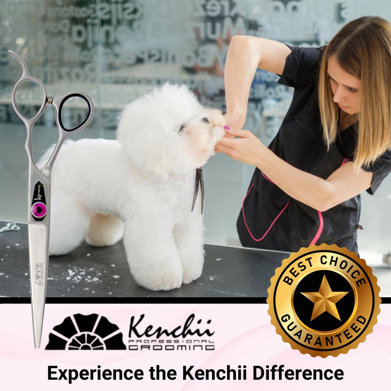 Kenchii Love­ Collection Scissors (7.0" Straight) - PawsPlanet Australia