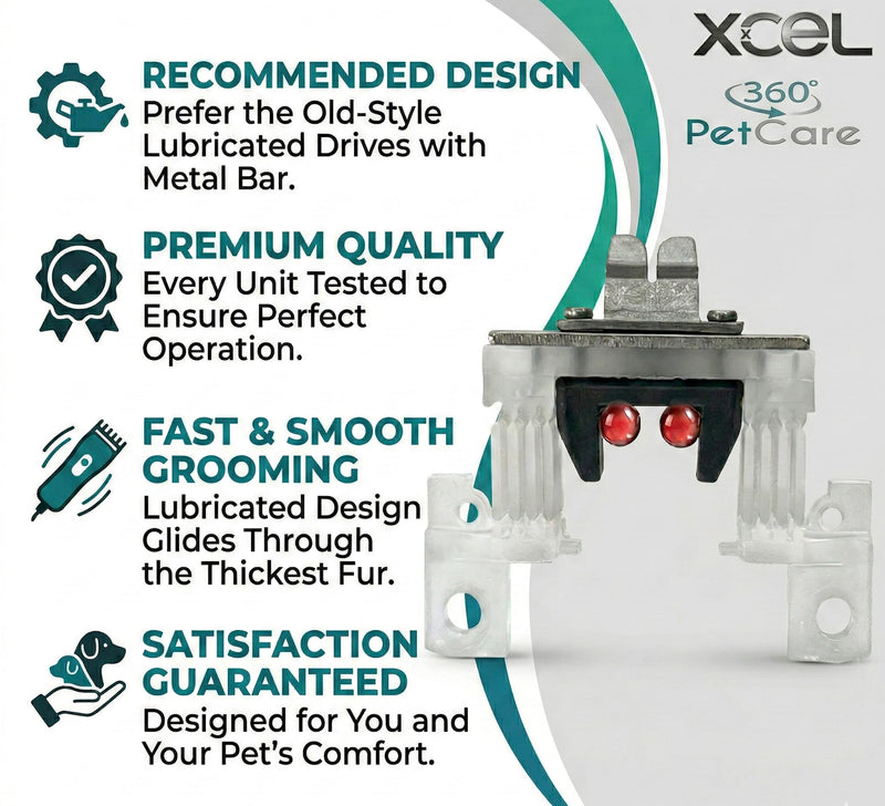 XCEL Blade Drive Lever Replacement for Andis Clippers | Fits 5-Speed, AGC, AGR, BG Series | Lever Assembly | 3 Pack - PawsPlanet Australia