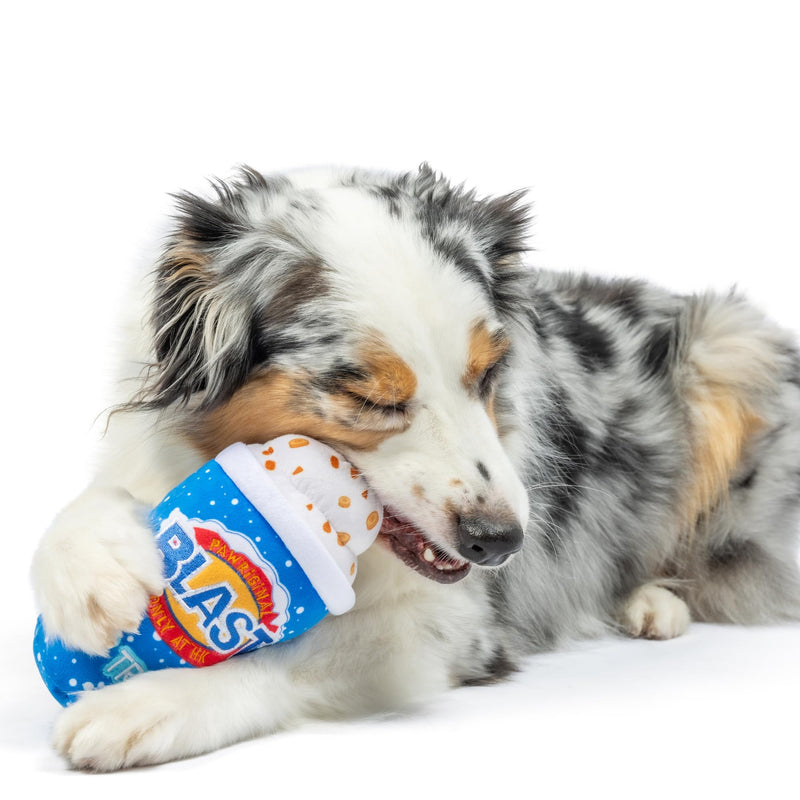 Huxley & Kent for Dogs | Arctic Blast Treat (Small) | Funny Dog Toy | Power Plush Dog Toy with Squeaker | Dog Gift | Fun, Durable | H&K Squeaky Dog Toy Small - PawsPlanet Australia