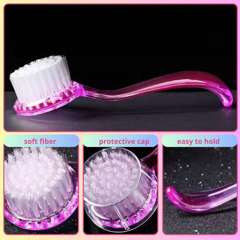 Hamster Calming Bite Proof Gloves and Grooming Brush Set, Hamster Bite Resistant Gloves Massage Brushes, Anti-Bite Glove Grooming Supplies For Small Animals Rabbit Rat Sugar Glider (Pink) Pink - PawsPlanet Australia