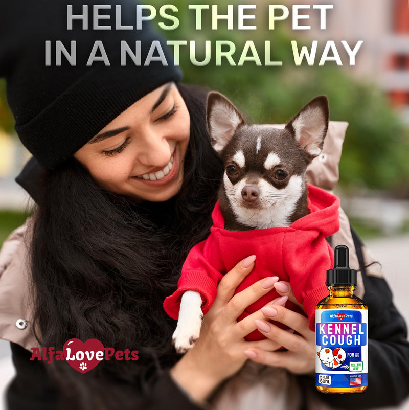 Cat Cough & Dog Cough Treatment ✿ Kennel Cough Treatment for Dogs ✿ Kennel Cough Treatment ✿ Kennel Cough Treatment for Dogs & Cats ✿ 2 Oz 2 Fl Oz - PawsPlanet Australia