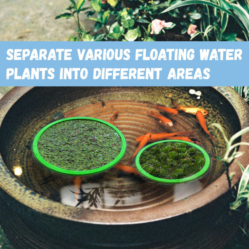 5 Pcs Aquarium Floating Plant Corral,5 Sizes of Aquarium Floating Plant Ring, Aquarium Feeding Ring for Intercepts Floating Plants, Fish Feeding Ring. - PawsPlanet Australia