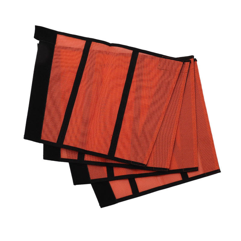 Horse Fly Leggings, Prevent Trampling Fine Mesh Leg Protection Tear Resistant Horse Fly Boots for Outdoor (Orange) - PawsPlanet Australia