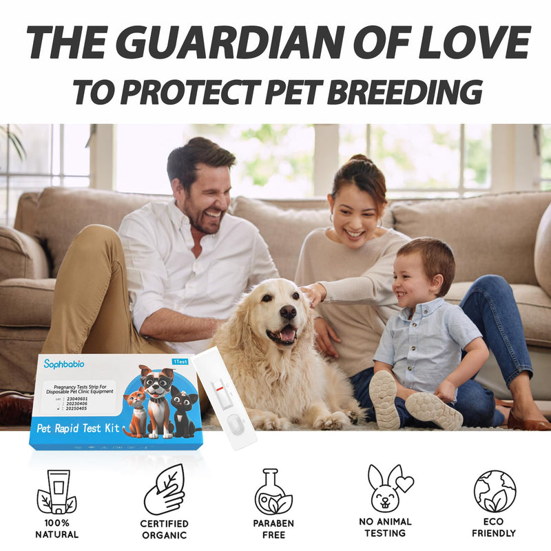 Dog Pregnancy Test Kit - Fast and Accurate Detection, Disposable Pet Clinic Equipment，easily determine if pregnant - PawsPlanet Australia