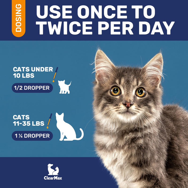 Antibiotics for Cats ◆ Cat Antibiotic ◆ Natural Antibiotics for Cats ◆ Cat Antibiotics ◆ Antibiotic for Cats ◆ Cat Multivitamin ◆ Pet Antibiotic ◆ 2 Oz 2 Fl Oz - PawsPlanet Australia