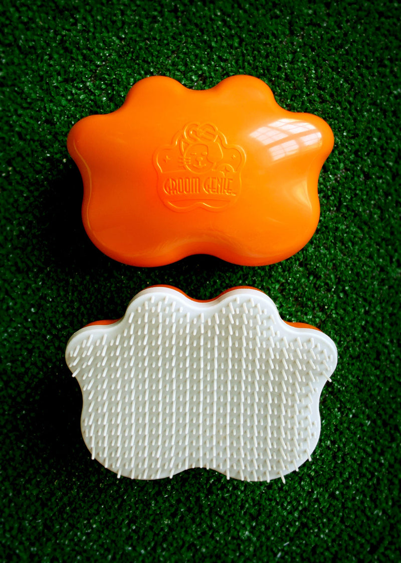 Small 4" Dog Pet Hair Massaging Brush Grooming Tool for Cats Dogs Long or Short Hair Royal Relief Blue - PawsPlanet Australia