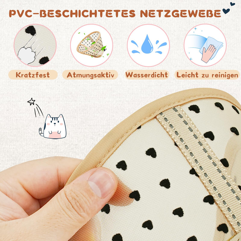 Supet Soft Cat Cone Collar, Air Fabric Cat Recovery Cone After Surgery to Prevent Licking, Adjustable, Breathable Cat Neck Cone Alternative for Small Kittens and Cats