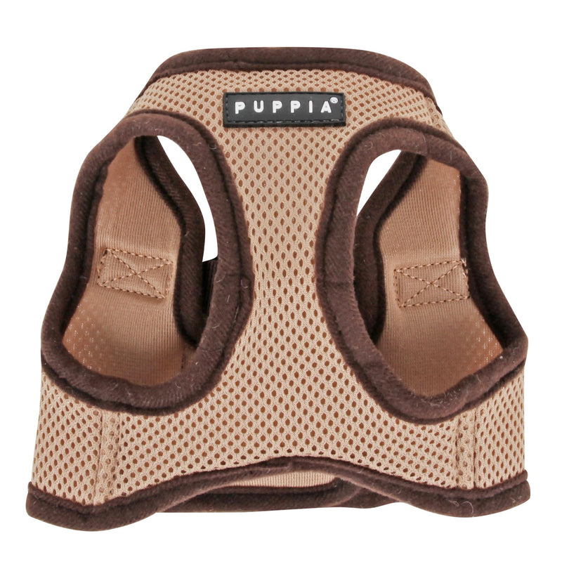 PUPPIA International Harness Soft B Vest, Medium, Beige