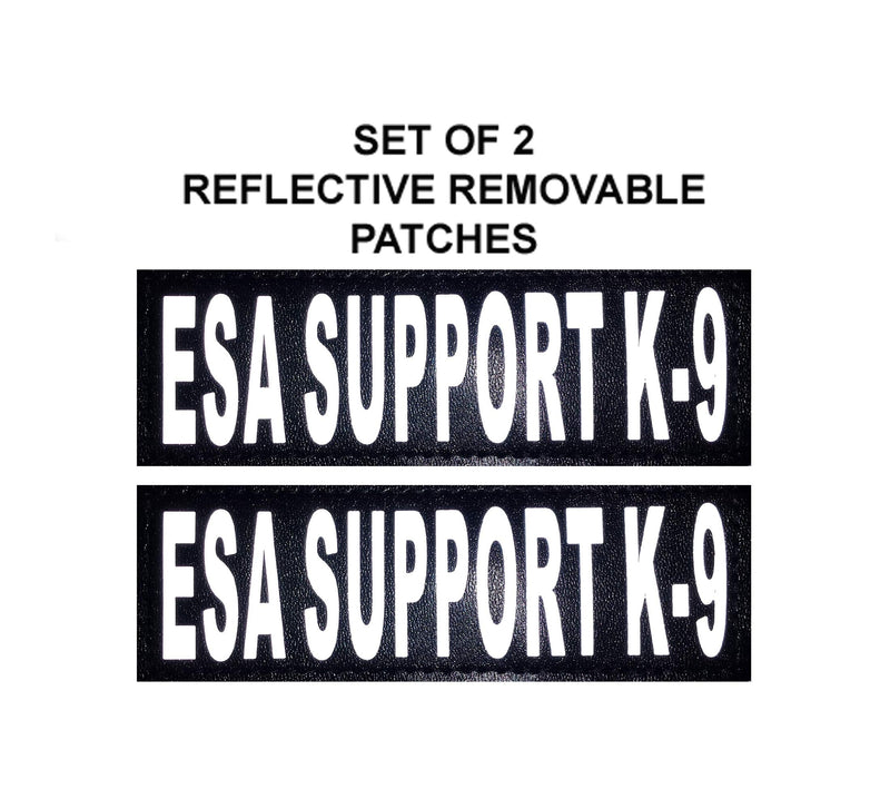 Emotional Support Dog Vest Nylon no-Pull Comes with 2 Reflective ESA Support K9 Interchangeable Patches. Fully Adjustable Reflective Straps with top Handle. XXS-XXL (Girth 19-25", Tie Dye) Girth 19-25" - PawsPlanet Australia