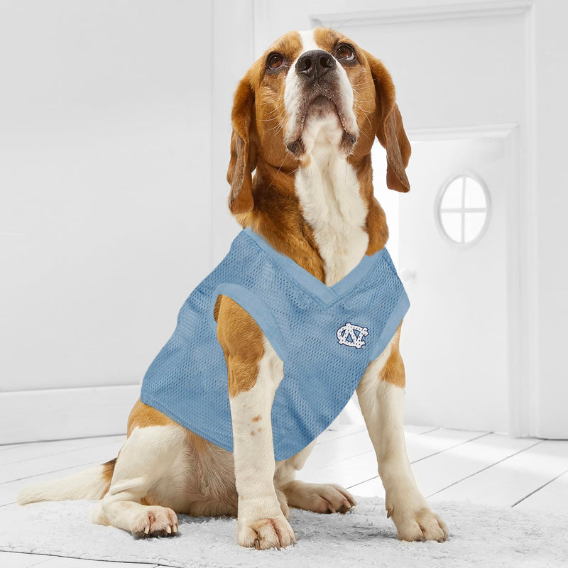 Pets First NCAA North Carolina Tar Heels Basketball Jersey for Dogs & Cats, Medium - Licensed North Carolina Tar Heels Pet Tank Jersey (UNC-4020-MD) - PawsPlanet Australia