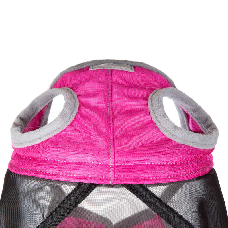 Harrison Howard CareMaster Pro Luminous Fly Mask Large Eye Space Standard Flamingo M Cob Cob (Medium)