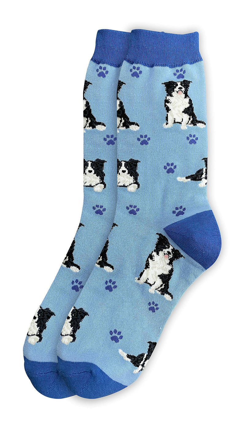 E&S Imports Pet Lover Socks - All Season - One Size Fits Most - for Women and Men – Cat and Dog Gifts Border Collie - PawsPlanet Australia