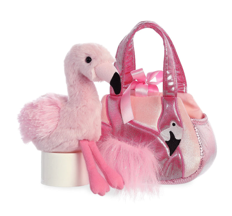Aurora - Pet Carrier - 7" Ava Flamingo Carrier - PawsPlanet Australia
