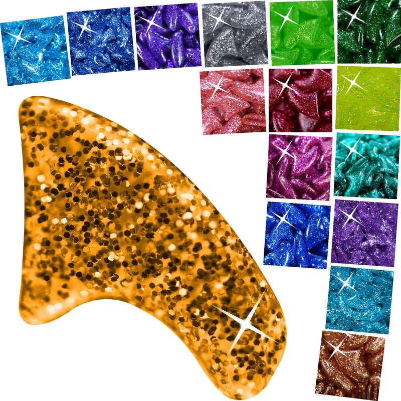 joyous 16x Different Sparkle Colors / 160 pcs | Cat Nail Caps | Soft Pet Cat Kitty Paw Covers | Cat Kitten Claw Covers with 8Pcs Adhesives and 16Pcs Applicators XS