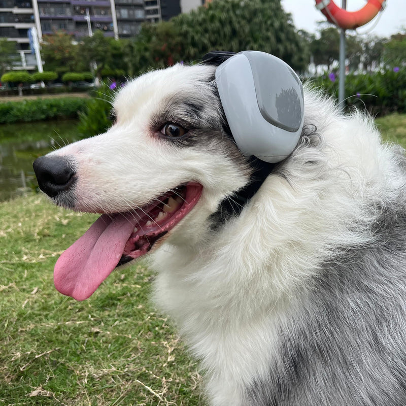 derYEP Dog Earmuffs GEN2 For Hearing Protection 30dB NRR ear muffs noise protection (Small, Nocturne Grey) Small