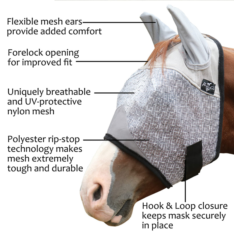 Professionals Choice Fly Mask with Ears Cob Small/Cob