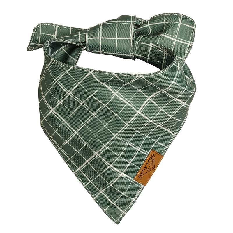 Remy+Roo Large Spring Dog Bandanas - 4 Pack Logan Set | Premium Durable Adjustable Polyester Fabric | Patented Shape Boy Dog Bandanas | Pack of Thanksgiving Bandanas for Dogs - PawsPlanet Australia