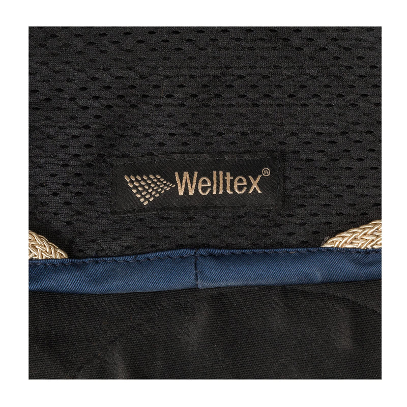 BACK ON TRACK Nights Collection Breathable Mesh Elastic Protective Horse Fly Bonnet with Welltex Technology, Blue Nights, Full - PawsPlanet Australia