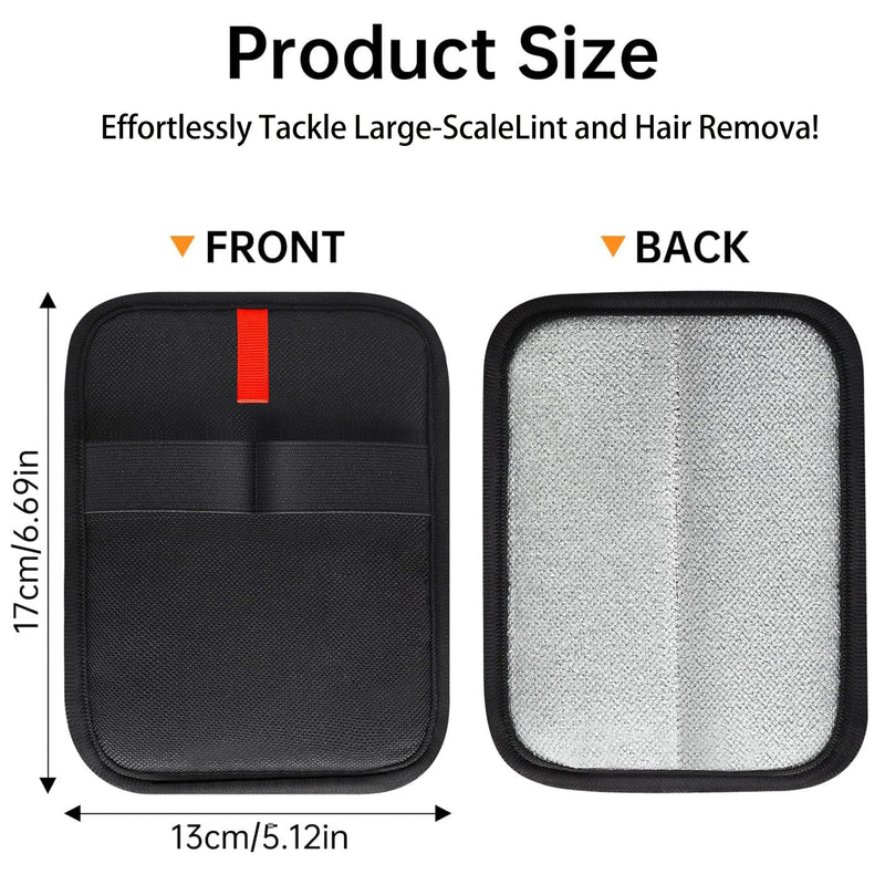 2 Pieces Pet Hair Remover, for Cat Hair Remover, Dog Hair Remover Couch Furnishings, Rug, Drape Upgraded Animal Fur Removal Implement, Cat and Dog Grooming Gloves - PawsPlanet Australia