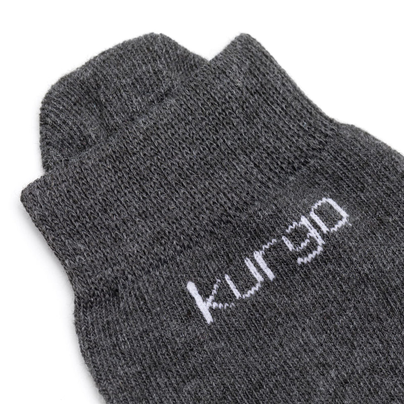 Kurgo Blaze Dog Socks - Stretch Socks for Dog Shoes - Makes Putting On Dog Shoes Easier - Pet Socks for Outdoors - Heel Tab, Fast Drying Fabric, Secure Fit - Medium Blaze Socks 4 Count