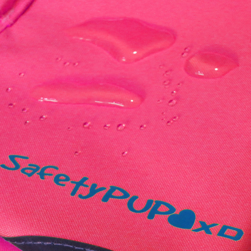 SafetyPUP XD Dog Reflective Vest – Hi-Vis Fluorescent Visibility That Helps to Safeguard Your Pet On/Off Leash in Urban & Rural Areas (Pink, X-Large) Pink - PawsPlanet Australia