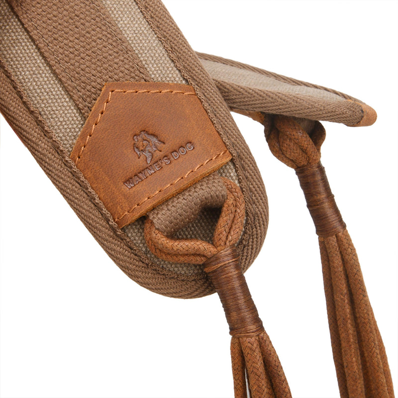 WAYNE'S DOG Canvas Bird Game Carrier, Waterfowl Dove Small Animal Game Carrier Hanger Tote Shooting Accessories (Brown) Brown