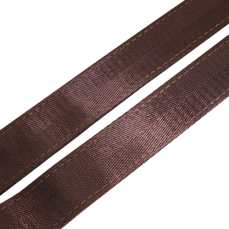 PET ARTIST Tactical Leather Dog Collar for Walking & Training, Sturdy Dog Collar with Soft Handle, Durable Metal Buckle,Best for Medium Large Dogs, Brown L M:15-20 Inch - PawsPlanet Australia
