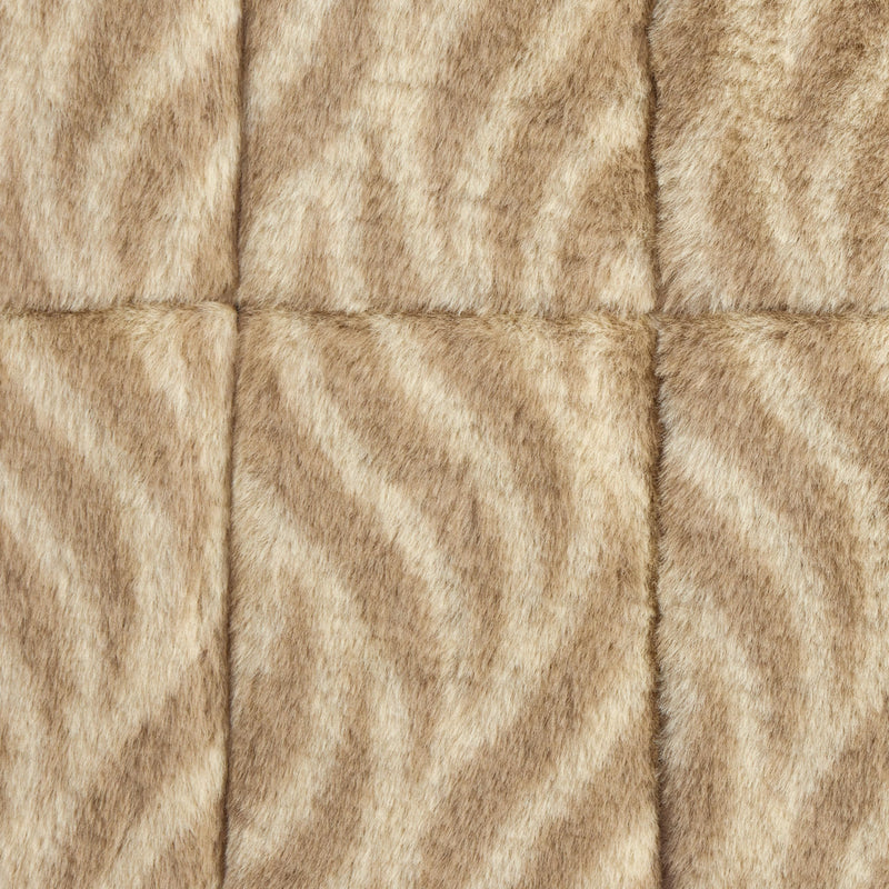MidWest Homes for Pets QuiteTime Deluxe Wave Bolster Bed for Small Dogs; Easily Machine Wash and Dry; Tan; 24"; 40224-WVTN Wave Tan 24 Inch (Pack of 1) - PawsPlanet Australia