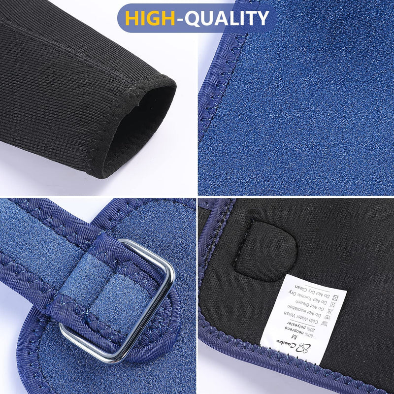 COODEO Dog Recovery Sleeve, Pet Wounds Prevent Licking, Bite, Keep Dry, Abrasion Resistant Dog Recovery Suit, Washable Neoprene 2.5mm Thick and Waterproof, Cone Collar Alternative (S) S - PawsPlanet Australia