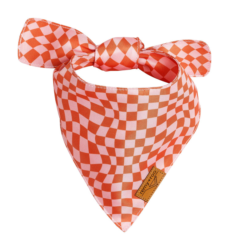 Remy+Roo Extra Large Spring Dog Bandanas - 4 Pack Daisy Set | Premium Durable Adjustable Polyester Fabric | Patented Shape Girl Dog Bandana, Floral Dog Bandana X-Large - PawsPlanet Australia