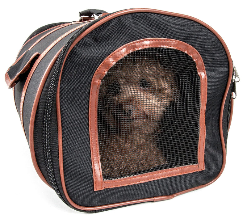 Pet Life Airline Approved Cynlider Fashion Pet Carrier - Airline Approved Travel Dog Carrier for Small Dogs and Cats - PawsPlanet Australia