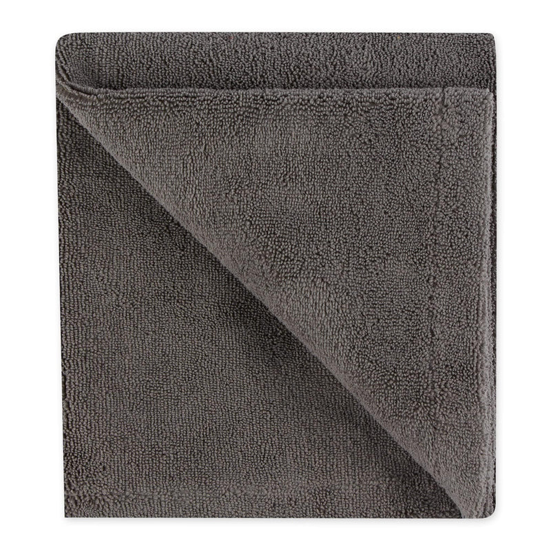 Bone Dry Pet Grooming Towel Collection Absorbent Microfiber X-Large, 41x23.5", Embroidered Gray - PawsPlanet Australia