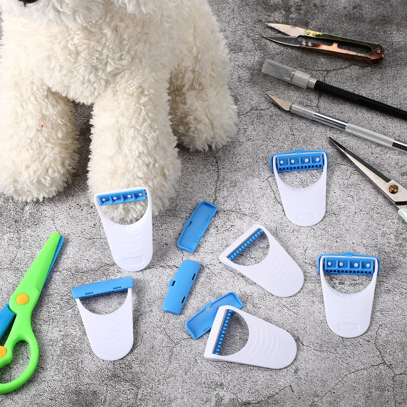 6 Pcs Horse Clippers Horse Grooming Razor Disposable Grooming Razor Fit for Horse Dog, White - PawsPlanet Australia