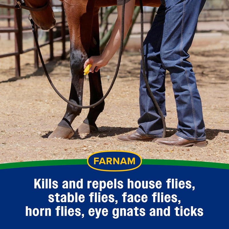 Farnam Equi-Spot Spot On Protection for Horses, 12-Week Supply with 6 Applications 12 week supply - PawsPlanet Australia