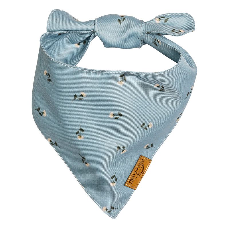 Remy+Roo Large Spring Dog Bandanas - 4 Pack Emily Set | Premium Durable Adjustable Polyester Fabric Dog Scarfs | Patented Shape Girl Dog Bandana, Trendy Patterns, Floral Dog Bandana - PawsPlanet Australia