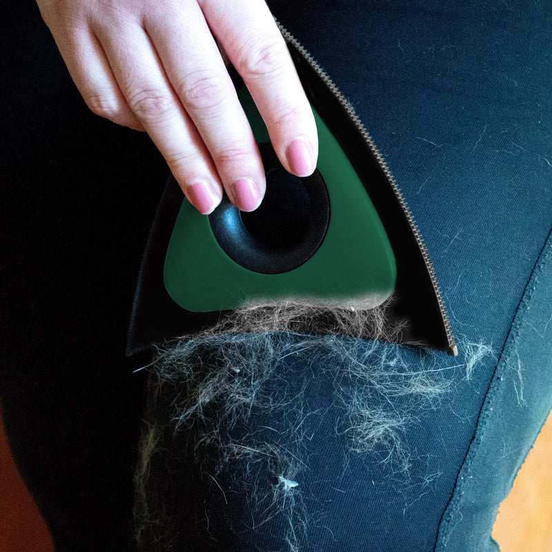 Eurow Portable, Easy-to-Clean Pet Hair Removal & Upholstery Detailing Tool, Green - PawsPlanet Australia