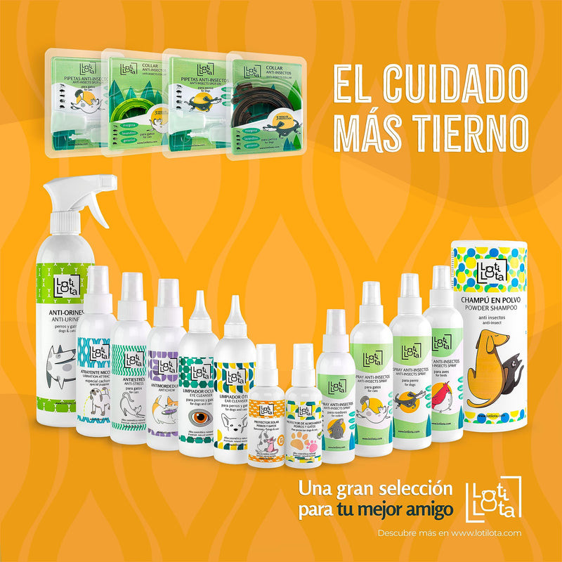 Sun Protection 50 for Dogs and Cats - 60ml - Maximum Sun Protection - Water Resistant - Moisturises and Protects - pH Neutral